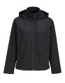 Dames Softshell Jas Sols Race 04448 Zwart
